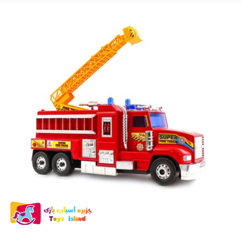 اسباب بازی ماشین سوپر آتش نشانی بزرگ درج توی Dorj Toy