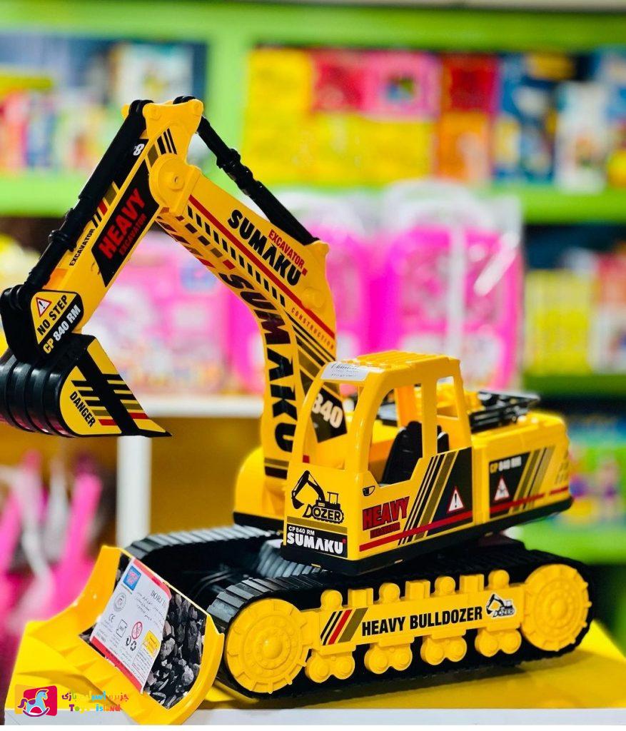 بیل مکانیکی کوماتسو اسباب بازی درج توی Dorj Toy