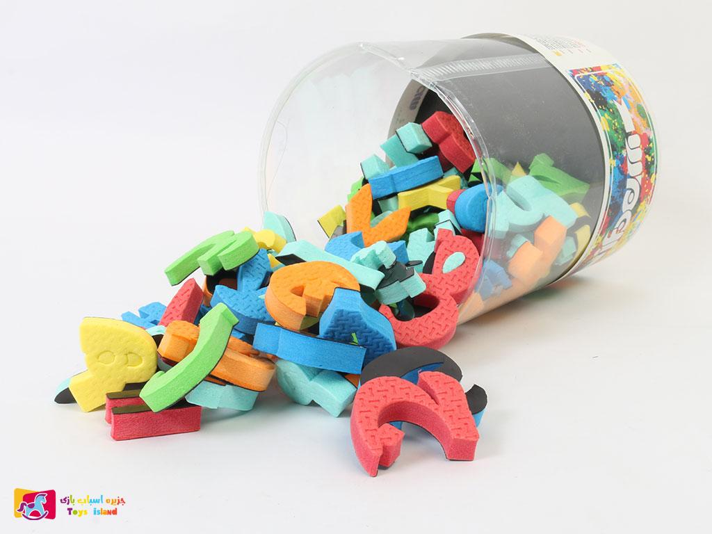 الفبای مغناطیسی حروف و اعداد آموزشی فومی فارسی الفبای مغناطیسی حروف و اعداد آموزشی فومی فارسی