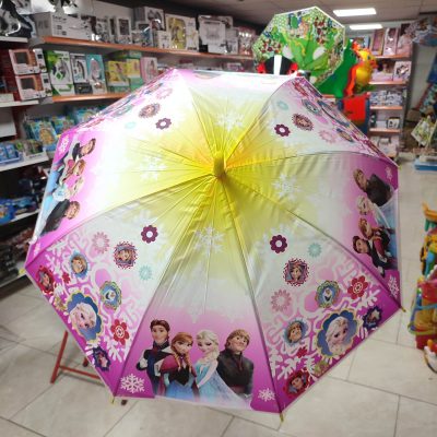 چتر بچگانه طرح السا و آنا رنگ بنفش