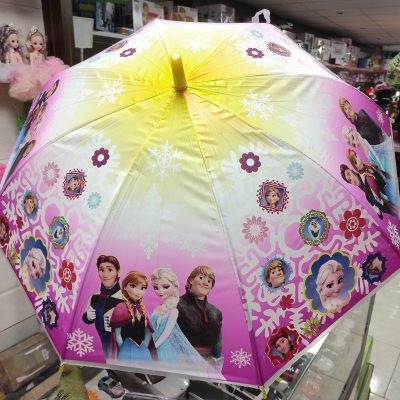 چتر بچگانه طرح السا و آنا رنگ بنفش