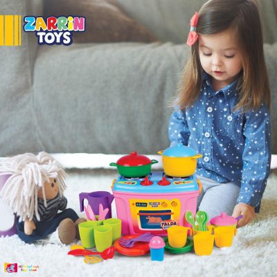 اجاق گاز آشپزخانه اسباب بازی یلدا زرین