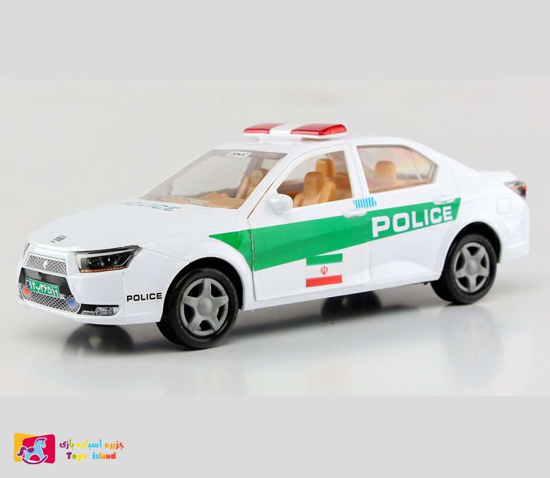 ماشین اسباب بازی دنا در بازشو مدل پلیس ماشین اسباب بازی دنا در بازشو مدل پلیس