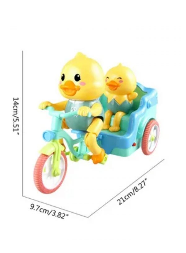اسباب بازی اردک موزیکال مدل سه چرخه سوار