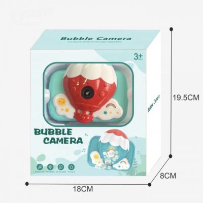 اسباب بازی حباب ساز برقی طرح بالن موزیکال و چراغ دار_BUBBLE CAMERA