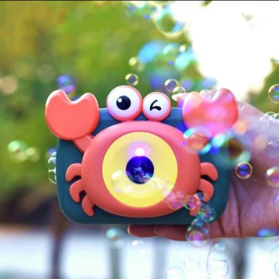 اسباب بازی حباب ساز برقی طرح دوربین خرچنگ-BUBBLE CAMERA