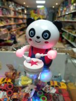 عروسک پاندا طبل زن و رقاص موزيكال چراغ دار