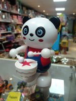 عروسک پاندا طبل زن و رقاص موزيكال چراغ دار