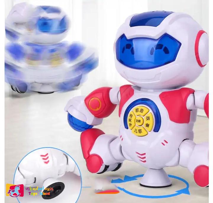 ربات اسباب بازی موزیکال رقصنده Dance Robot 3 ربات اسباب بازی موزیکال رقصنده Dance Robot