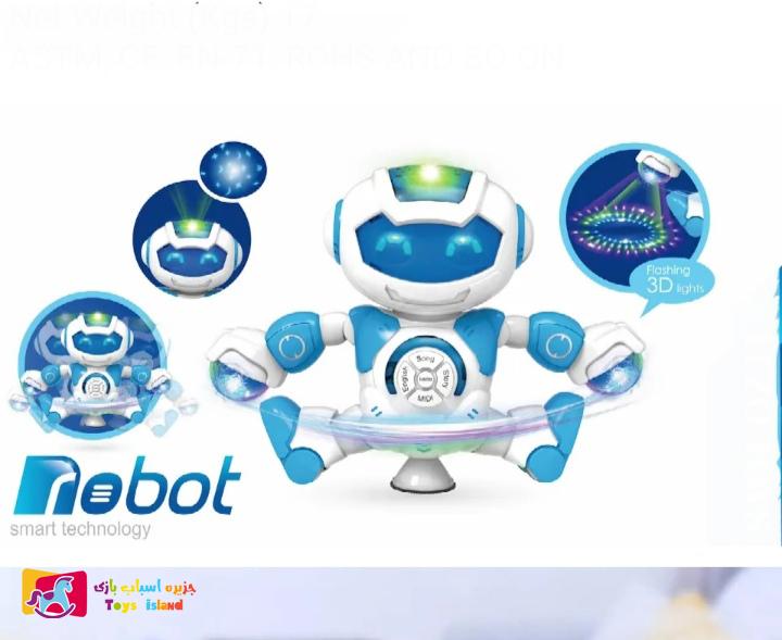 ربات اسباب بازی موزیکال رقصنده Dance Robot 7 ربات اسباب بازی موزیکال رقصنده Dance Robot