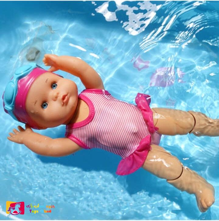 عروسک نوزاد شناگر بزرگ 33 سانتی متری (2) عروسک نوزاد شناگر بزرگ 33 سانتی متری