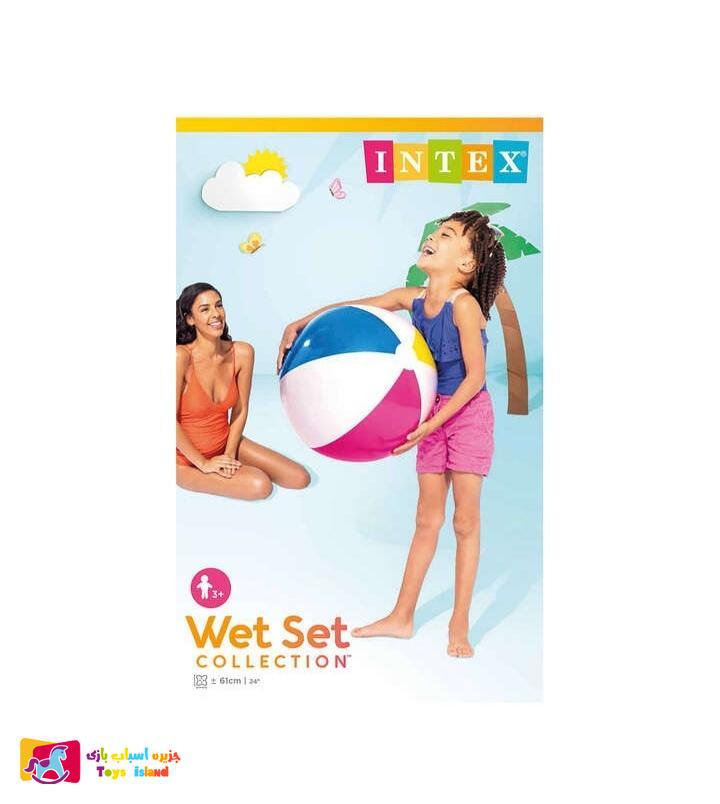 توپ بادی آکواریومی کودک اینتکس intex59030 توپ بادی آکواریومی کودک اینتکس intex59030