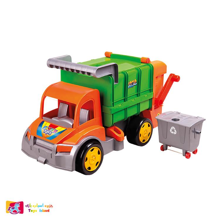 اسباب بازی کامیون حمل زباله زرین تویز ZARRIN TOYS اسباب بازی کامیون حمل زباله زرین تویز ZARRIN TOYS