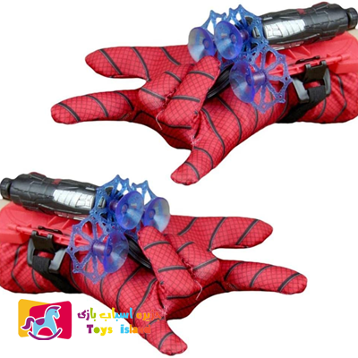 دستکش تیرانداز اسپایدرمن 1 دستکش تیرانداز اسپایدرمن Spider Hero -اسباب بازی