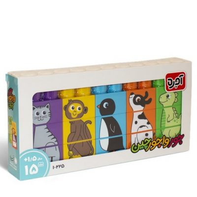 لگو آجره جورواجورچین طرح حیوانات