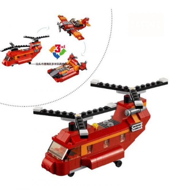 اسباب بازی لگو هلیکوپتر مدل 3107