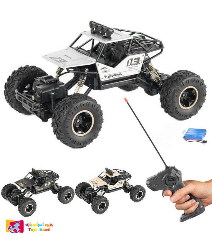 ماشین کنترلی آفرود مدل Rock CRAWLER کد 6141 ماشین کنترلی آفرود مدل Rock CRAWLER کد 6141