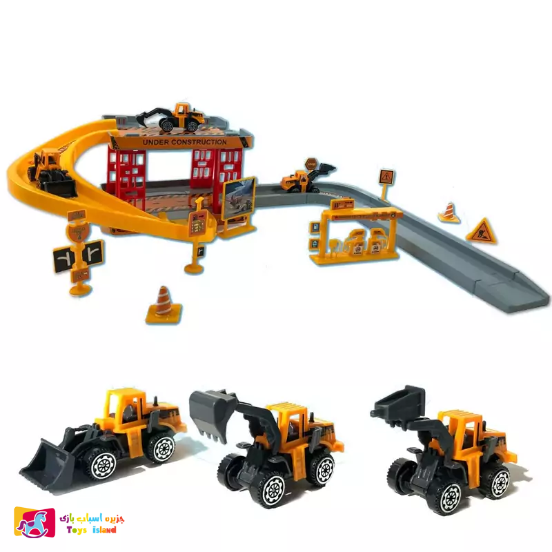 اسباب بازی پارکینگ راه سازی HT01B ریسینگ (3)
