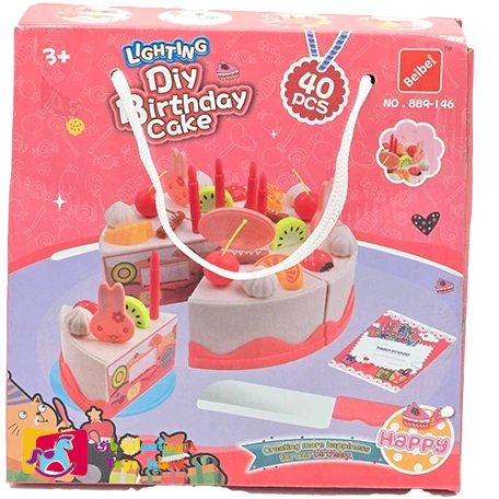 اسباب بازی کیک تولد ۴۰ تکه (2)
