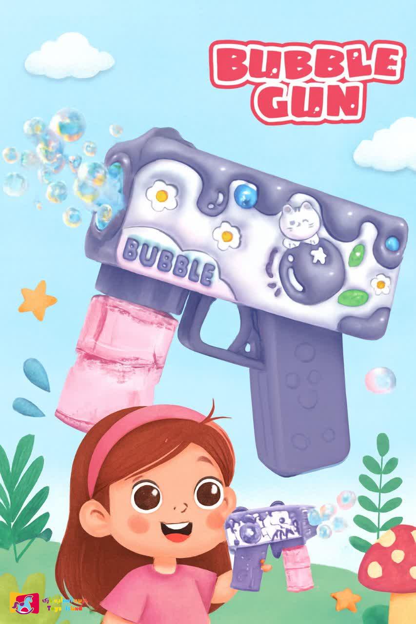 تفنگ حباب ساز مدل مخزن دار اتوماتیک (1)