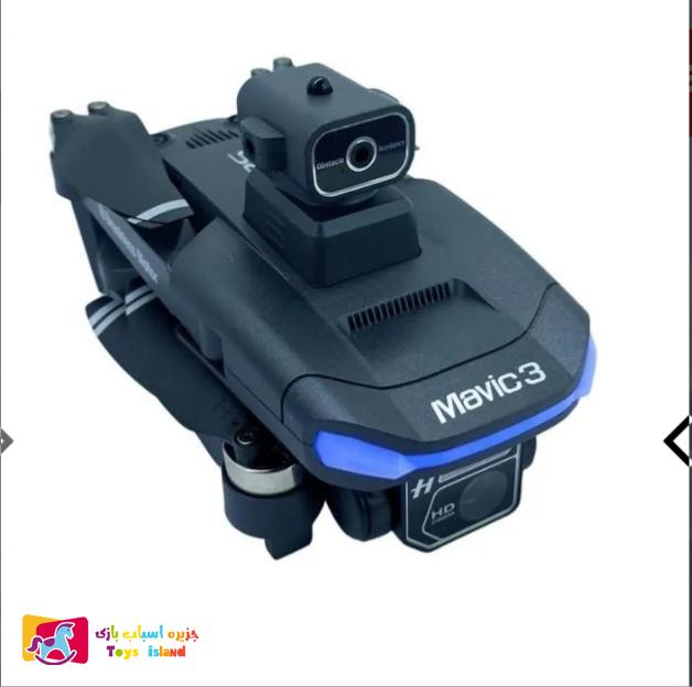 کوادکوپتر موتور براشلسMAVIC D3 اینترنت GPS-5G سنسور دار دو باتری (3)