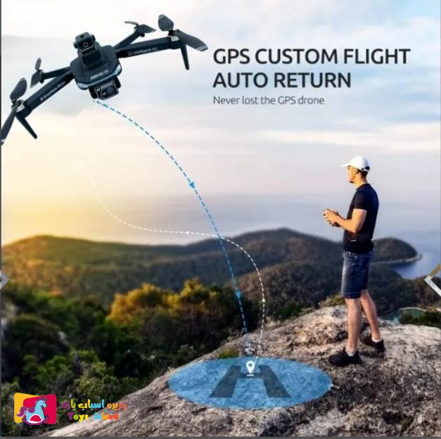 کوادکوپتر موتور براشلسMAVIC D3 اینترنت GPS-5G سنسور دار دو باتری (6)