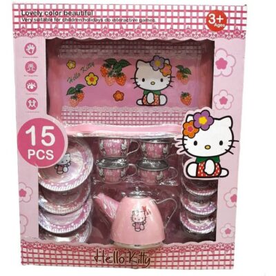 ست چایخوری فلزی طرح کیتی