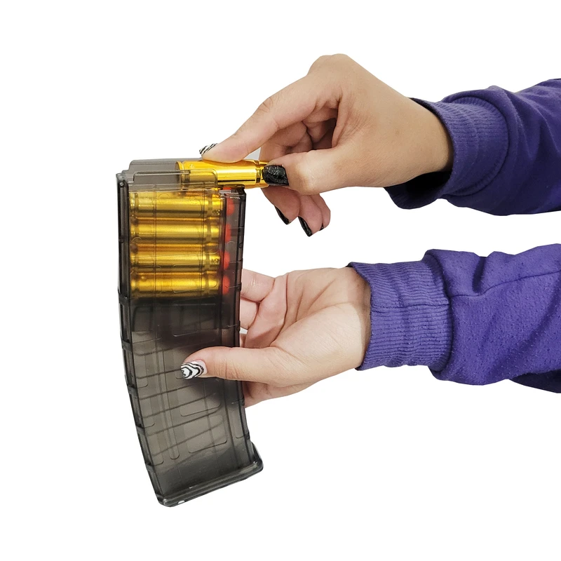 تفنگ بازی طرح رگبار مدل پوکه جدا شونده کد (10)