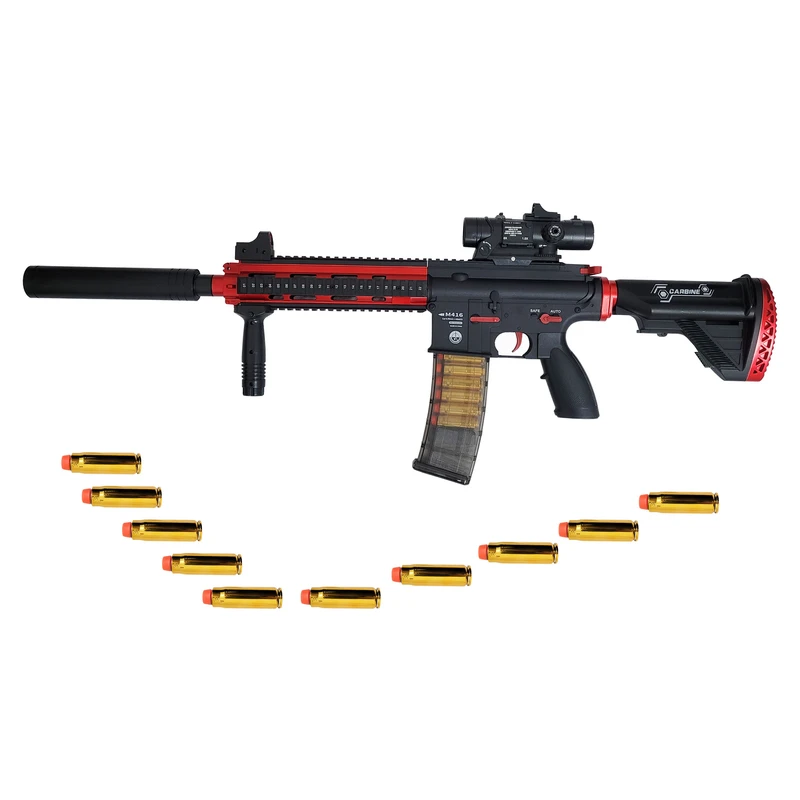 تفنگ بازی طرح رگبار مدل پوکه جدا شونده کد (9)