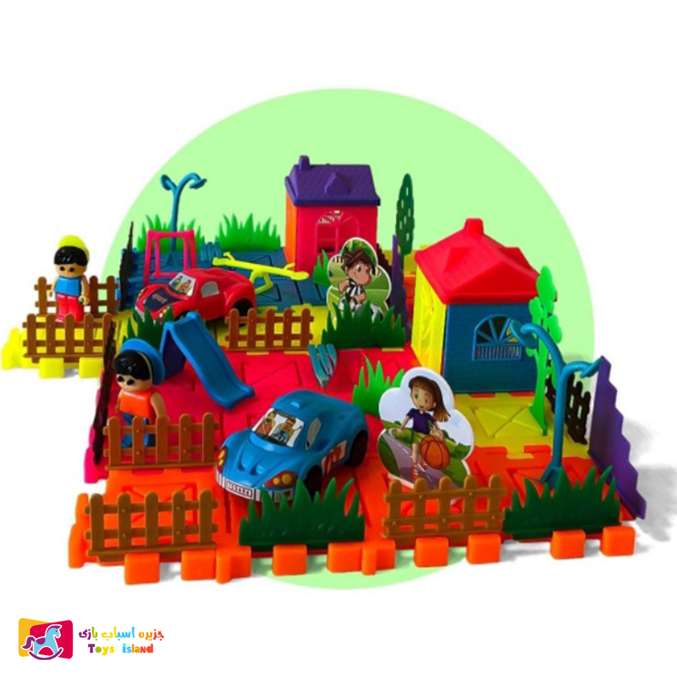 ساختنی مدل لگو پارک اینکادو 72 قطعه (1)