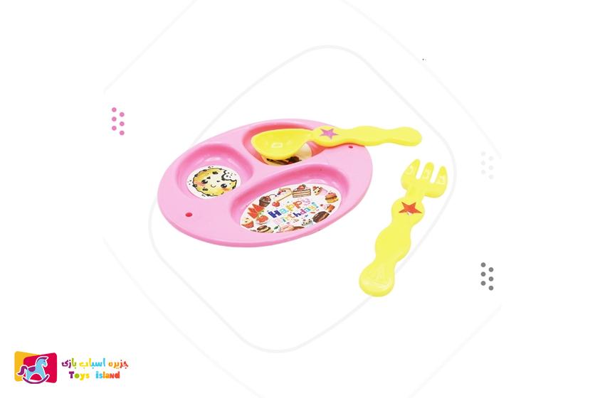 عروسک بی بی بورن گوشتی موزیکال با کیک و ست لوازم تولد (2)