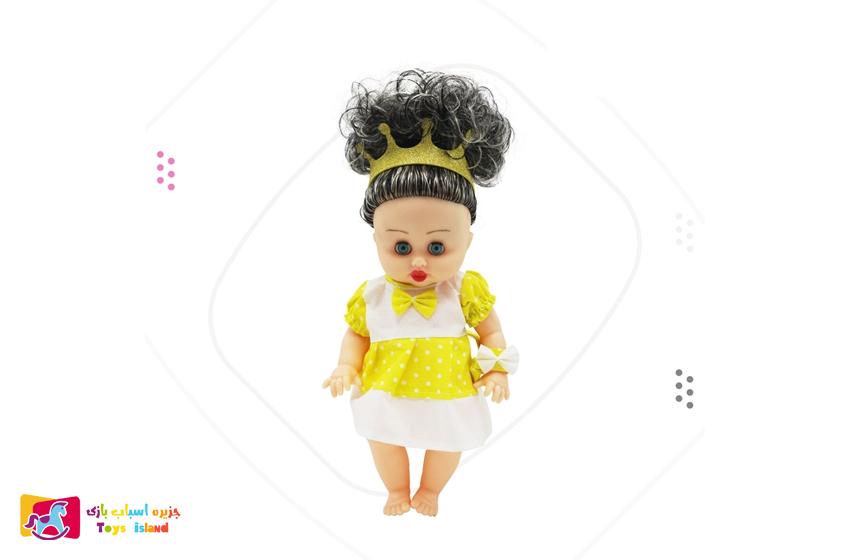 عروسک بی بی بورن گوشتی موزیکال با کیک و ست لوازم تولد (6)