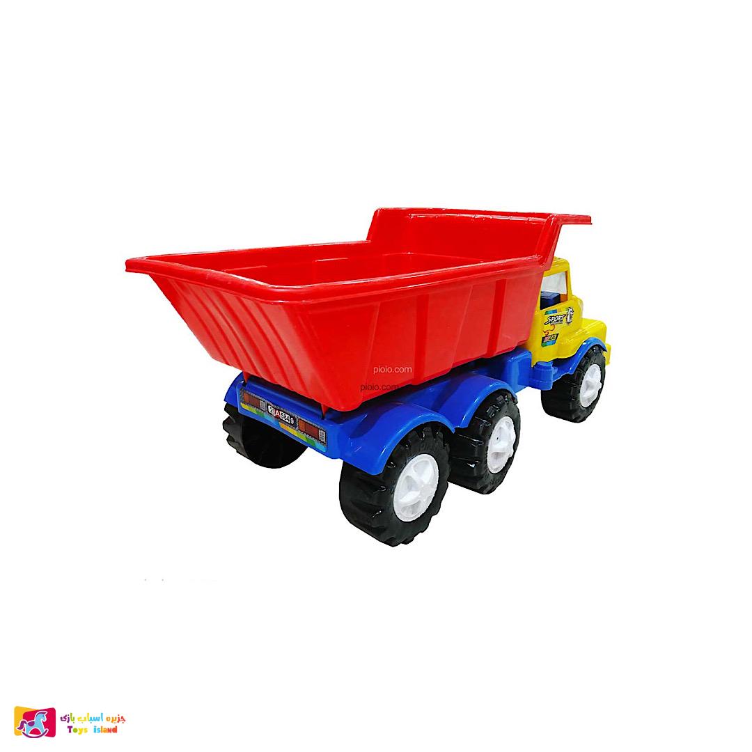 کامیون اسباب بازی تحمل 90 کیلو مدل 6 چرخ کیاماک