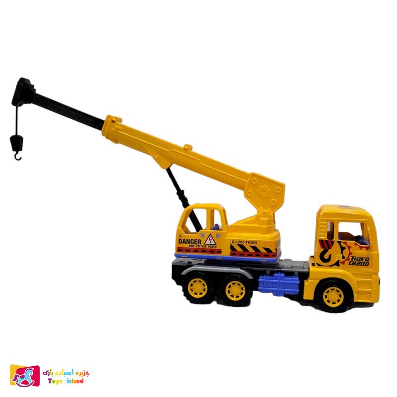 ماشین اسباب بازی جرثقیل قدرتی dorj toy (1)