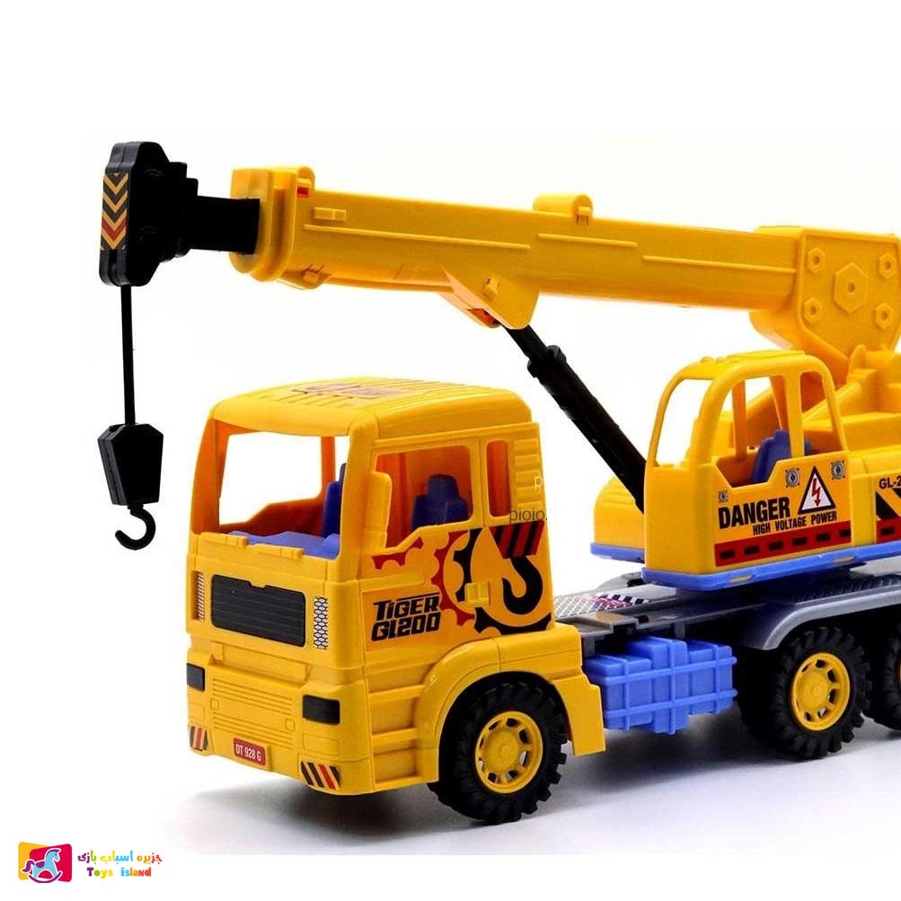 ماشین اسباب بازی جرثقیل قدرتی dorj toy (3)
