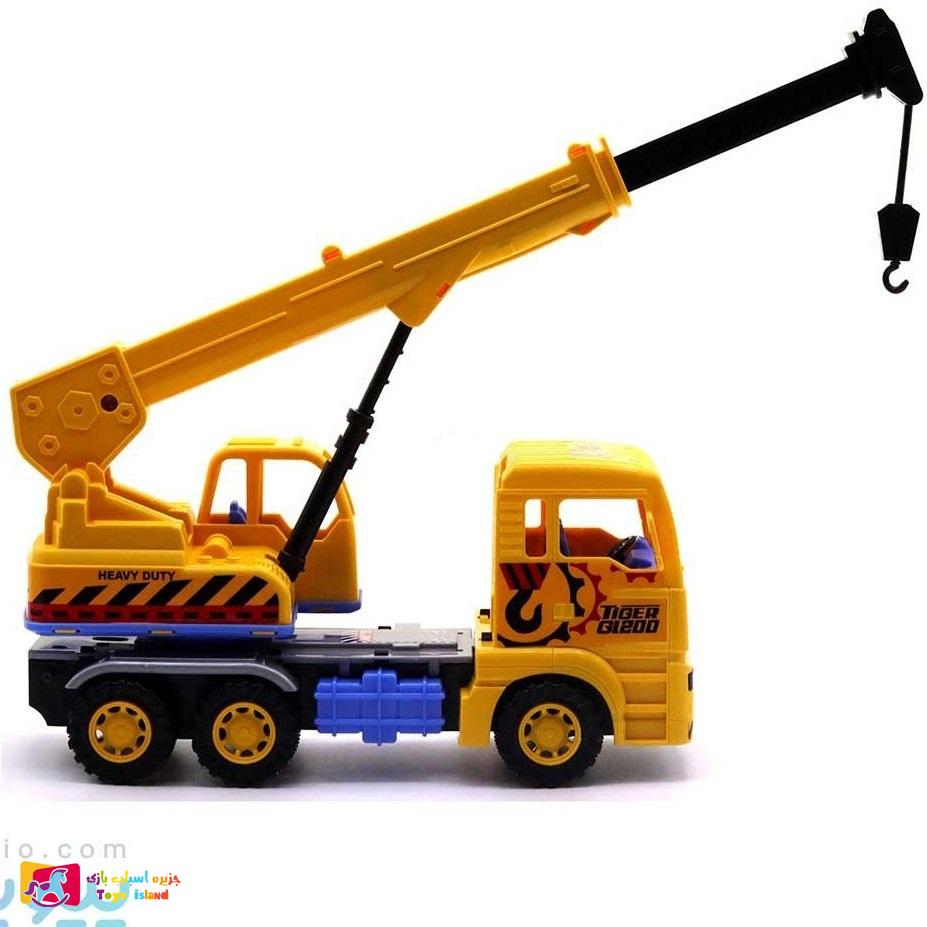 ماشین اسباب بازی جرثقیل قدرتی dorj toy (4)