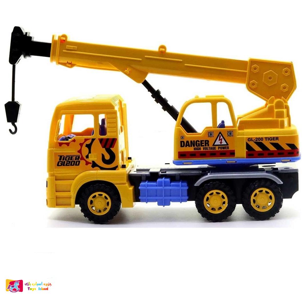ماشین اسباب بازی جرثقیل قدرتی dorj toy (5)