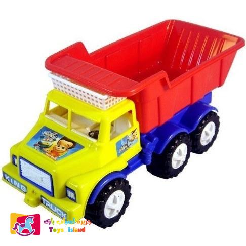 کامیون اسباب بازی تحمل 90 کیلو مدل 6 چرخ کیاماک
